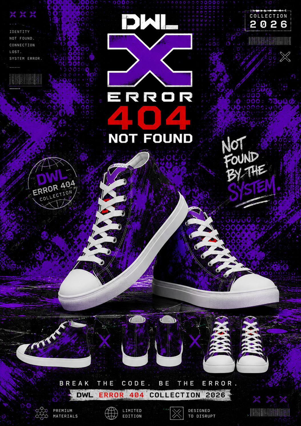 DWL SHOES 404 ERROR COLLEZIONE 2026