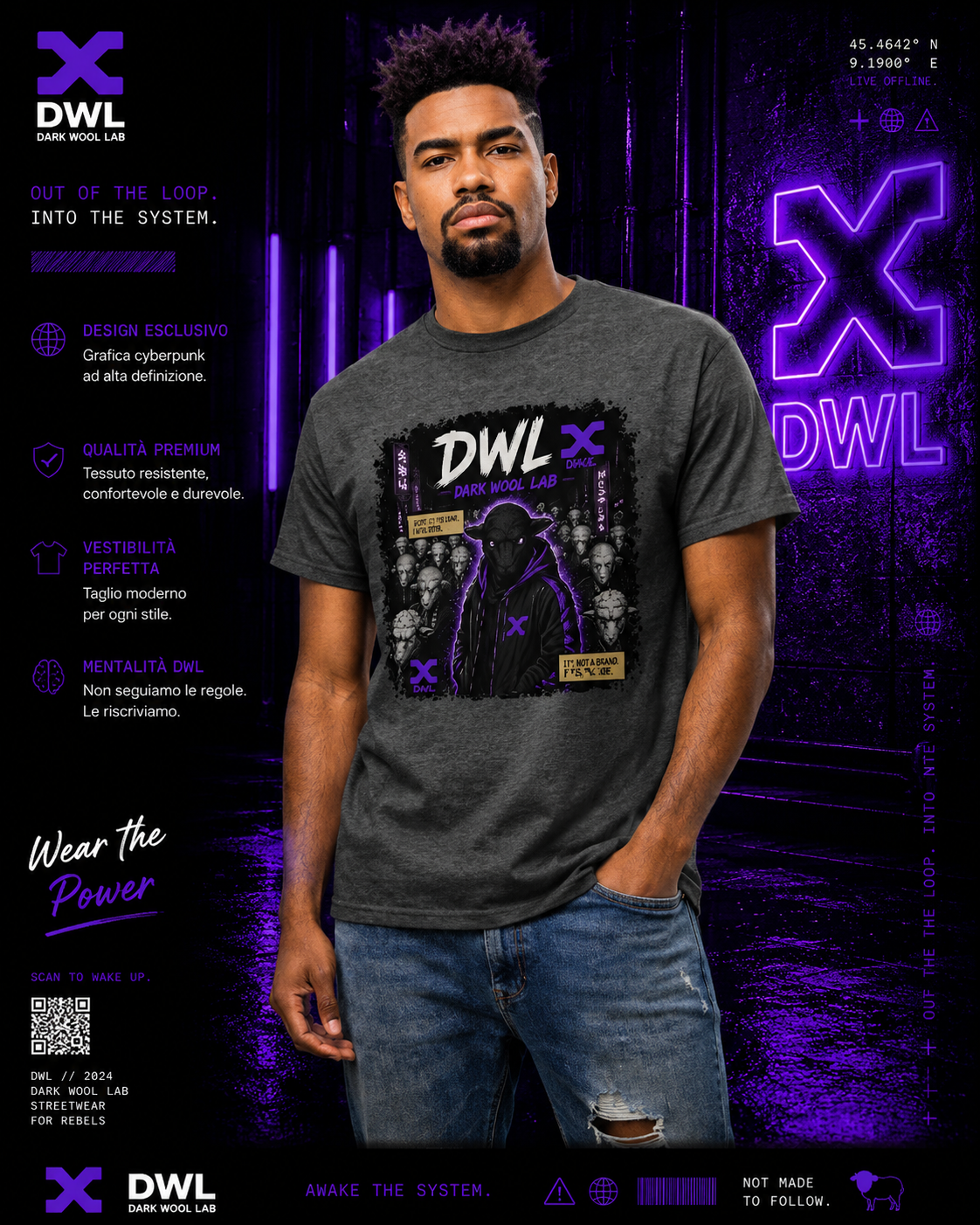 T-shirt AWEAK You Think