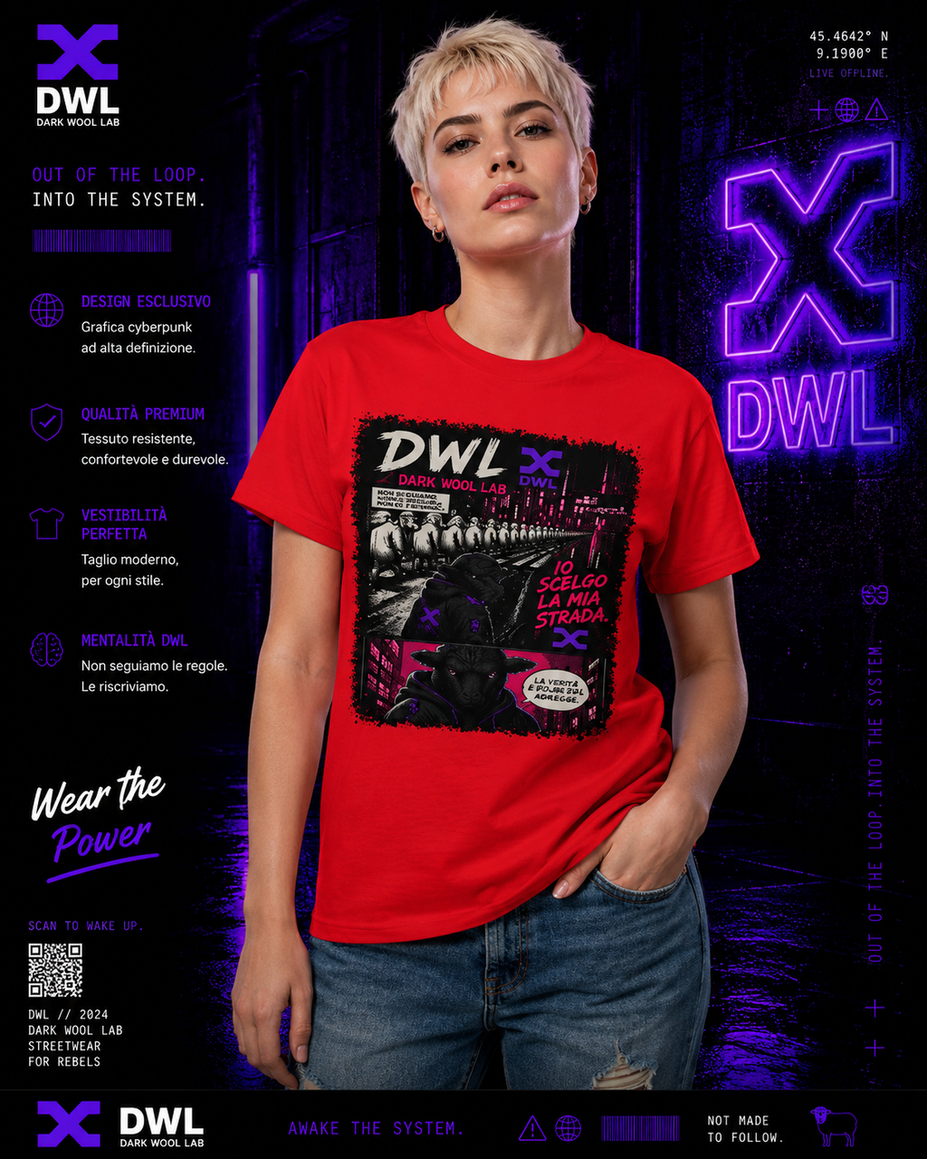 T-shirt AWEAK You choose